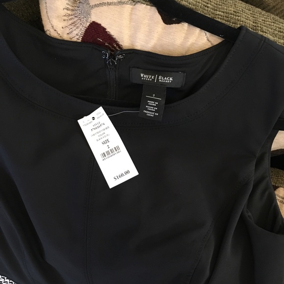 White House black market black dress - Picture 3 of 3